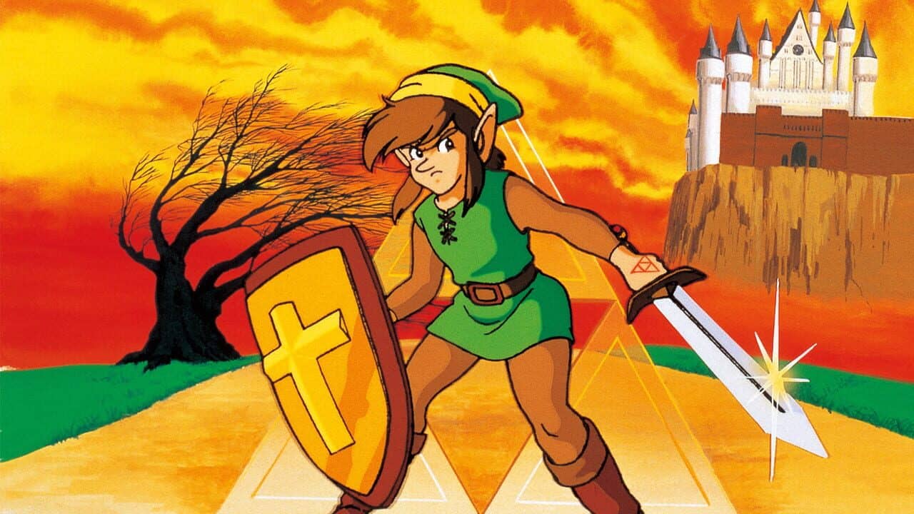 Zelda II: The Adventure of Link key art
