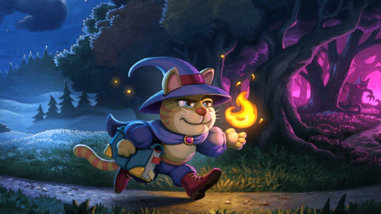 Whiskers and Wizardry key art