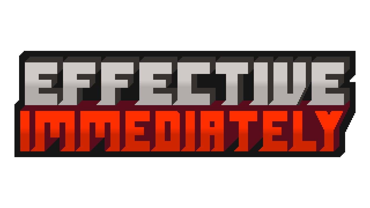 Effective Immediately key art