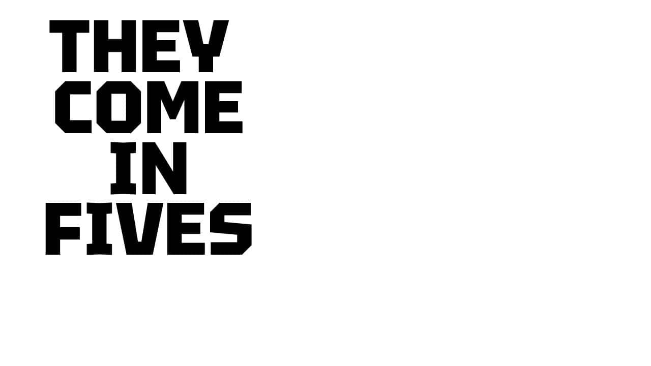 They Come in Fives key art