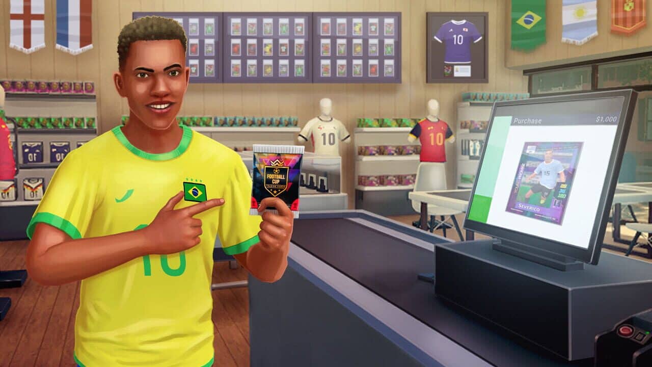 Sports Card Shop Simulator key art
