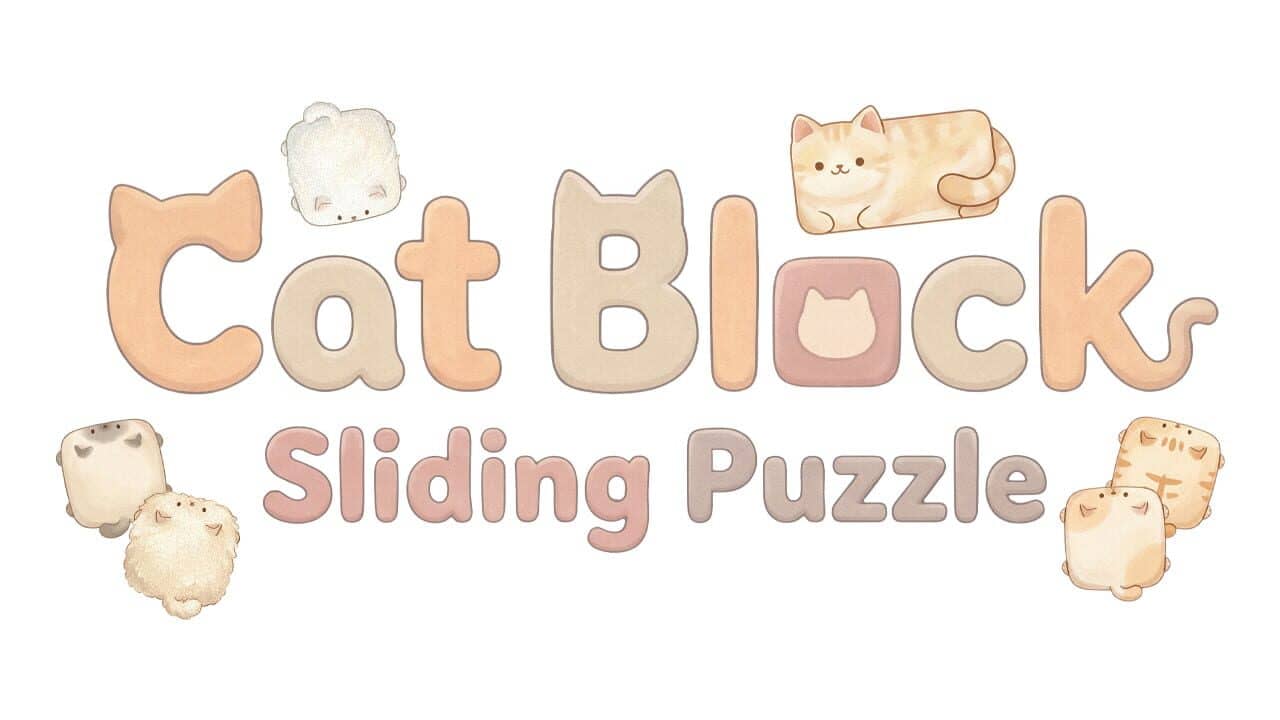 Cat Block: Sliding Puzzle key art