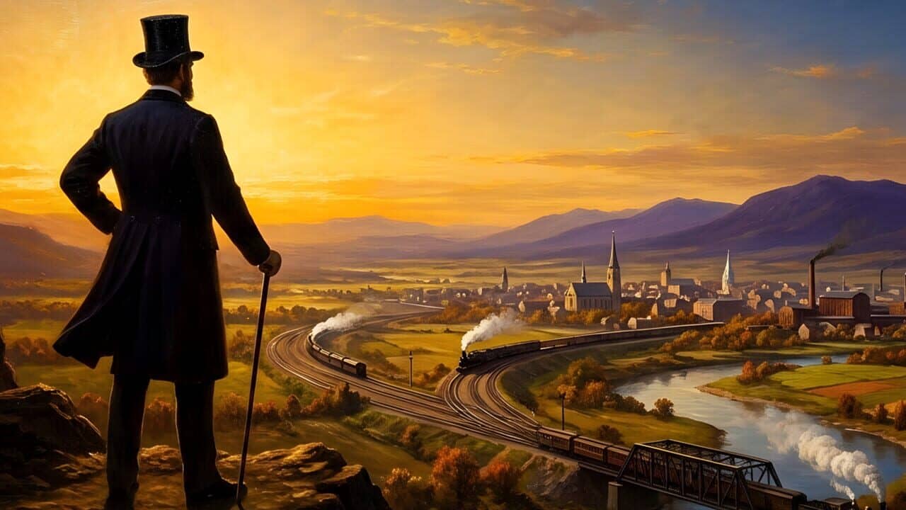 Rails & Rivals key art