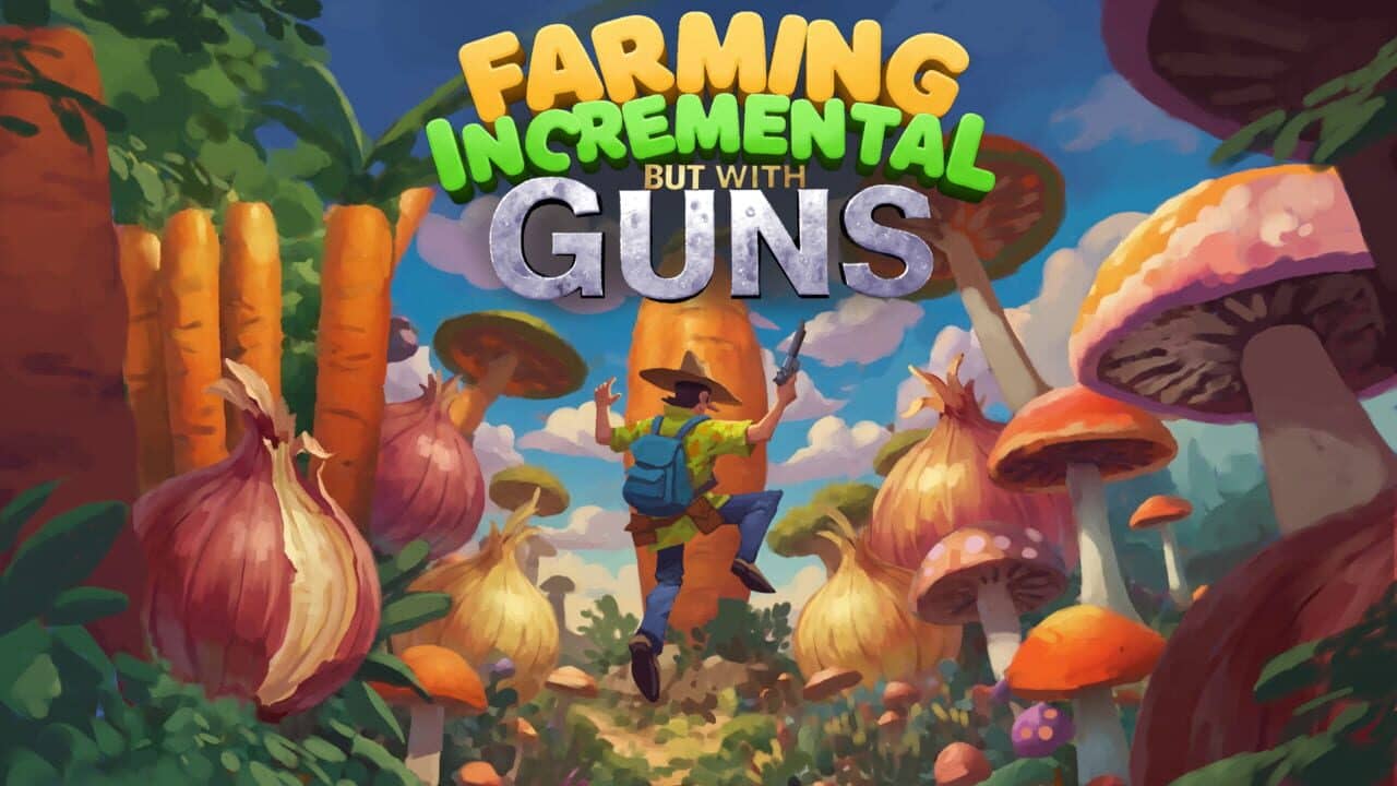 Farming Incremental But With Guns key art