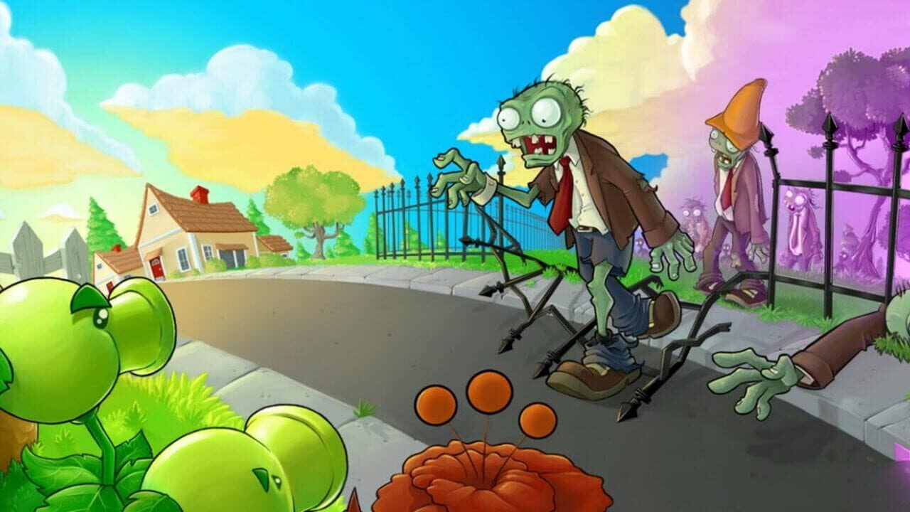 Plants vs. Zombies key art