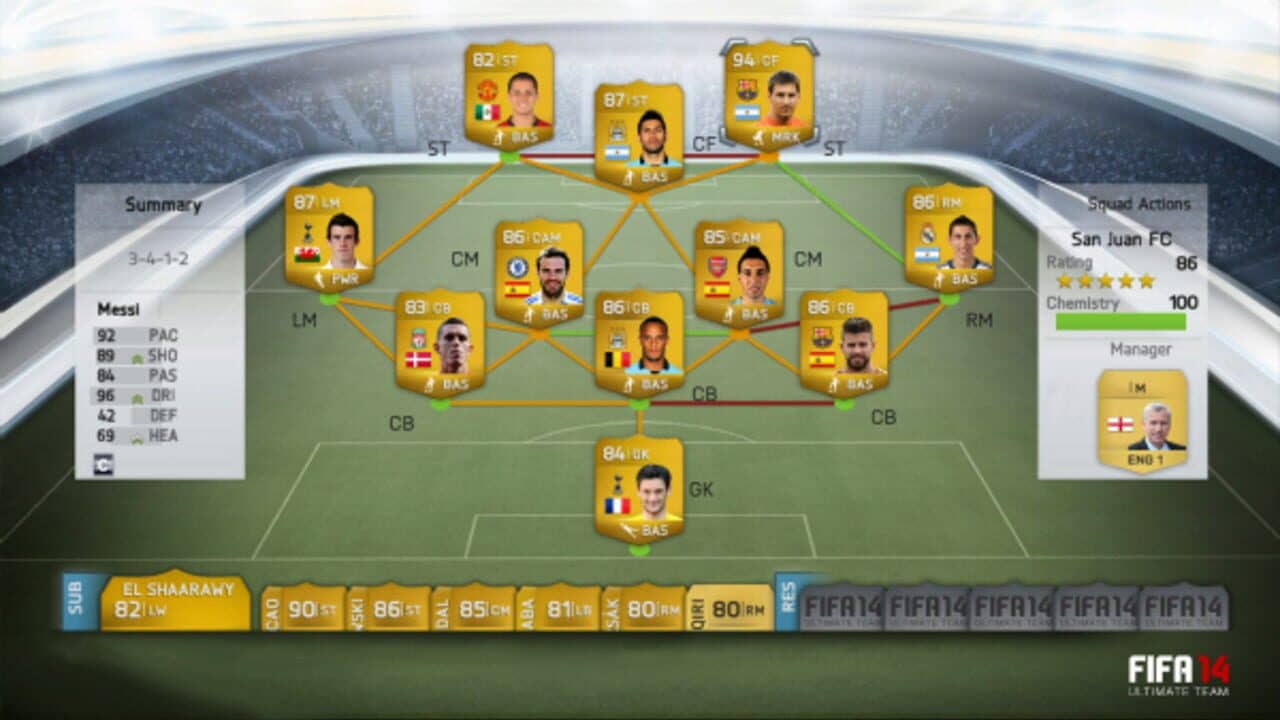 FIFA 14 key art