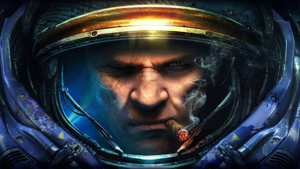 StarCraft II: Wings of Liberty key art